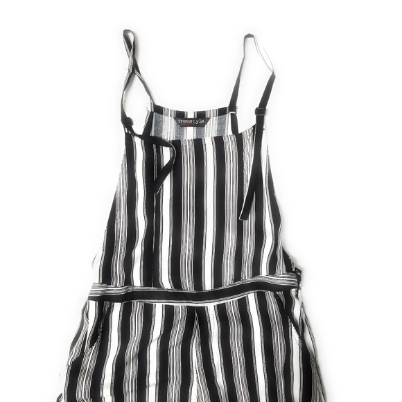 FREESTYLE REVOLUTION Striped Jumpsuit Size M - Picture 4 of 5